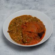 okra soup w assorted